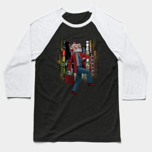 Mr. Roboto's Night On The Town Baseball T-Shirt